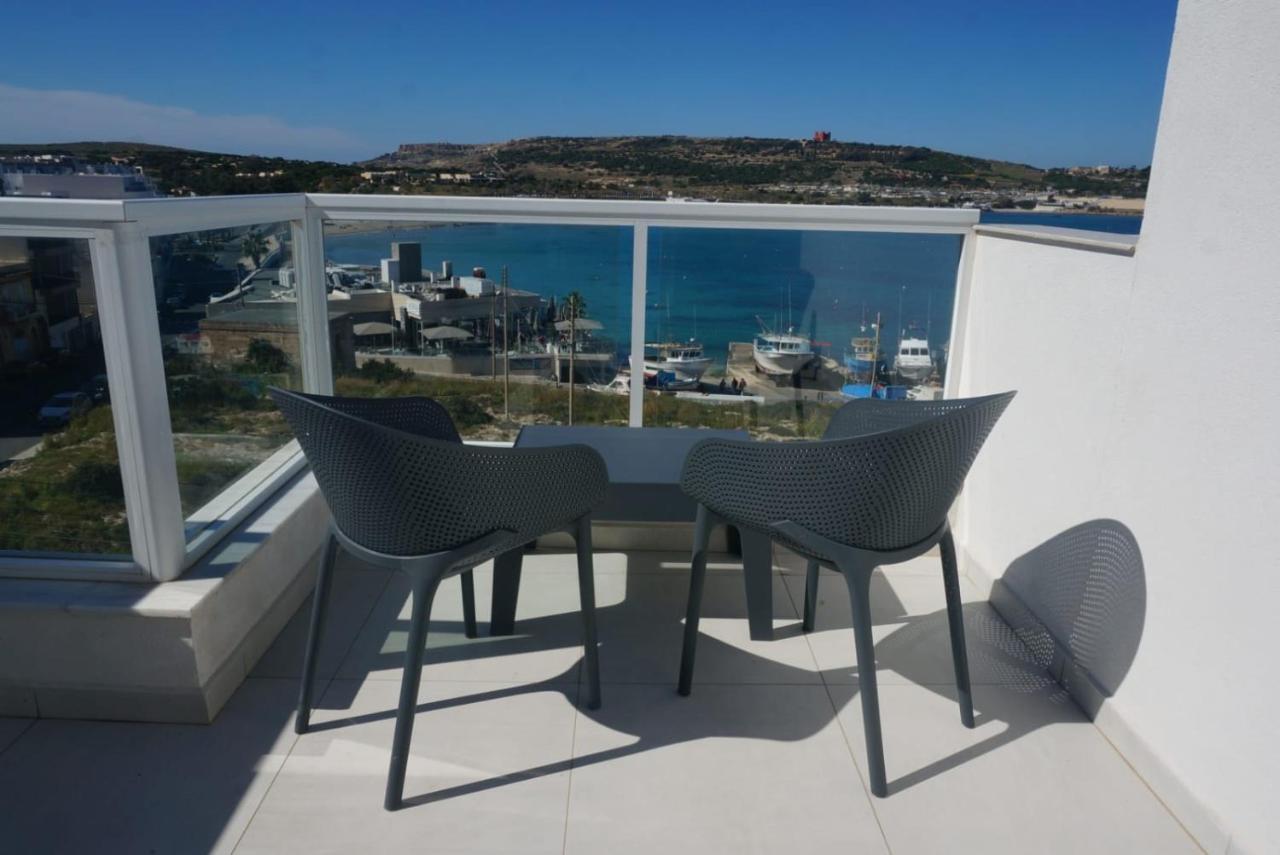Sea View Penthouse Mellieha Bay Apartment Екстериор снимка