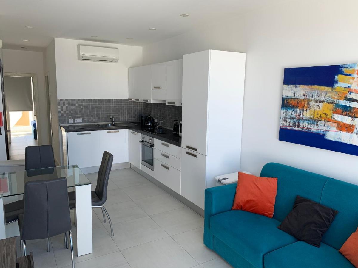 Sea View Penthouse Mellieha Bay Apartment Екстериор снимка