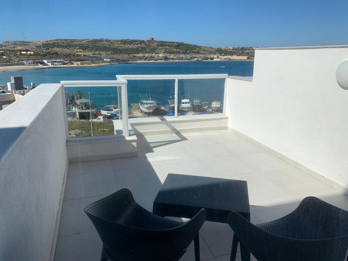 Sea View Penthouse Mellieha Bay Apartment Екстериор снимка